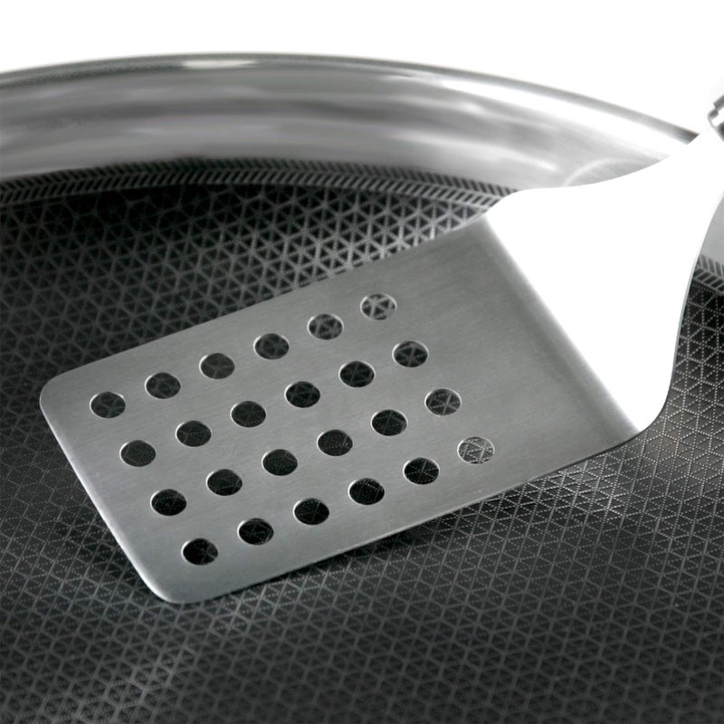 Frieling Black Cube Frieling Quick Release Cookware Fry Pan - 9.5-Inch - Non Stick Frying Pans - Quick Release Pans - Stainless Steel Non Stick - Stainless Fry Pan Hybrid Cookware - Image 3